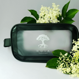 HOIA kosmeetikakott must