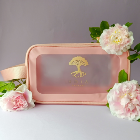 HOIA kosmeetikakott veekindel roosa